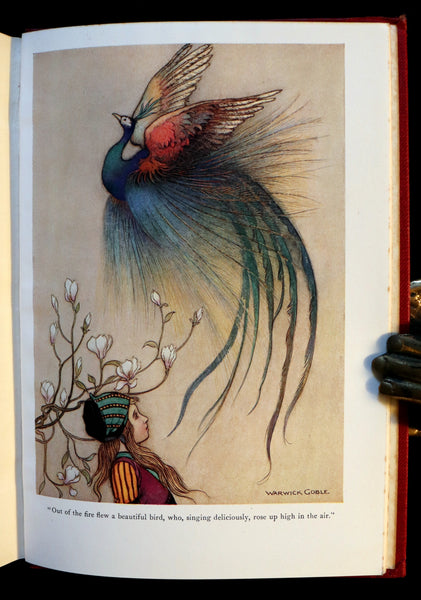 1923 Rare First Octavo Edition - THE FAIRY BOOK Illustrated in color by Warwick Goble.