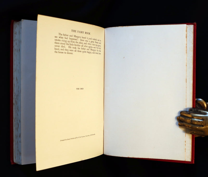 1923 Rare First Octavo Edition - THE FAIRY BOOK Illustrated in color by Warwick Goble.