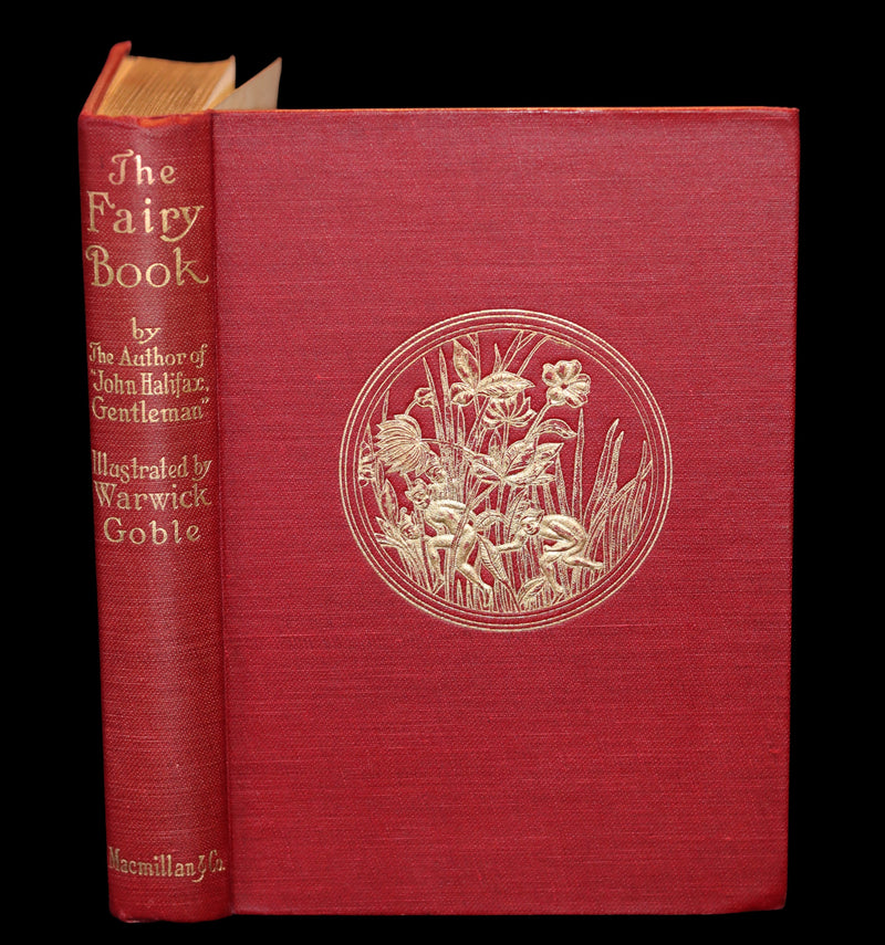 1923 Rare First Octavo Edition - THE FAIRY BOOK Illustrated in color by Warwick Goble.