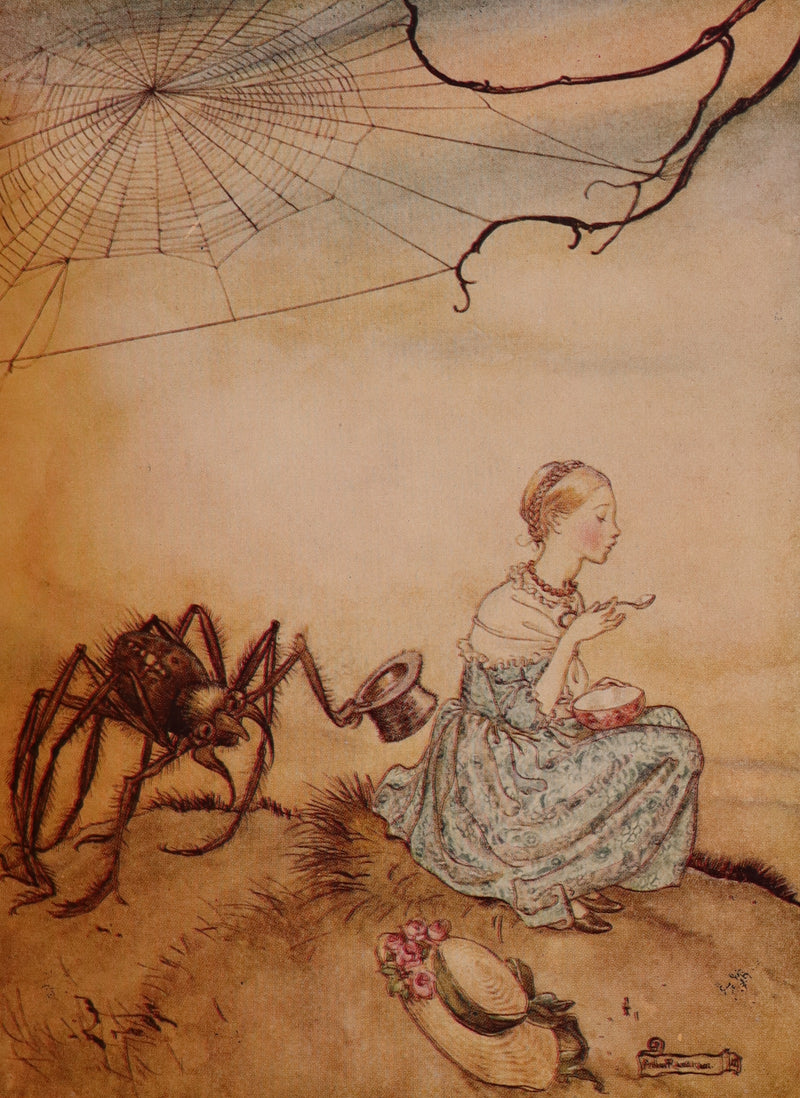 1958 Scarce Book beautifully bound by Frost - MOTHER GOOSE illustrated by Arthur Rackham.