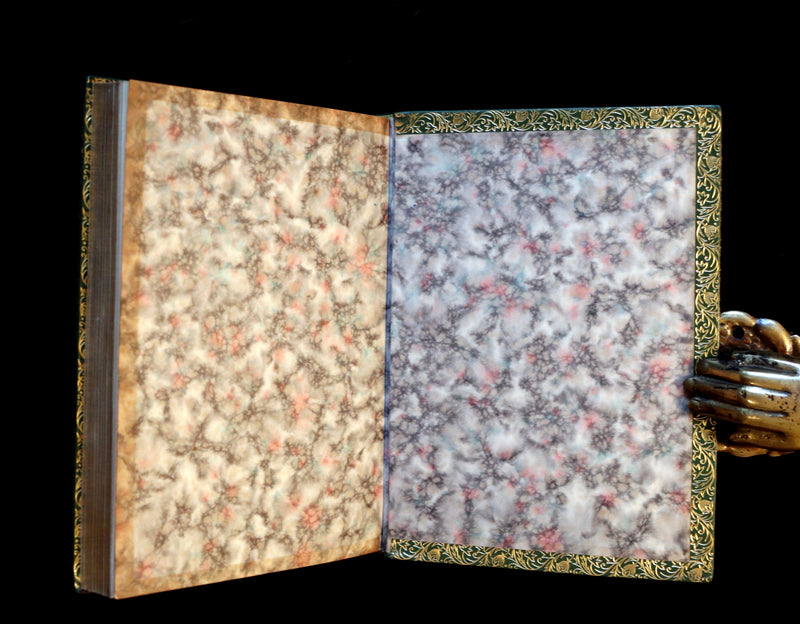 1958 Scarce Book beautifully bound by Frost - MOTHER GOOSE illustrated by Arthur Rackham.