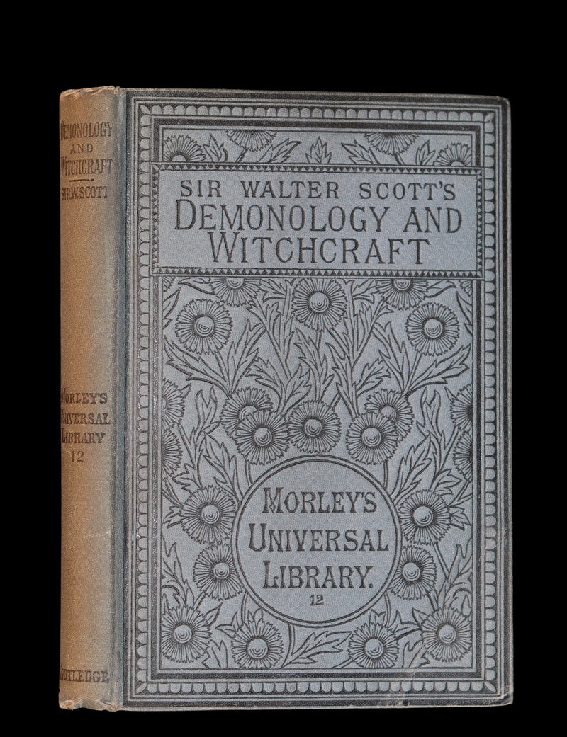 1887 Rare Edition - Demonology & Witchcraft - WITCHES & FAIRIES by Sir Walter Scott.