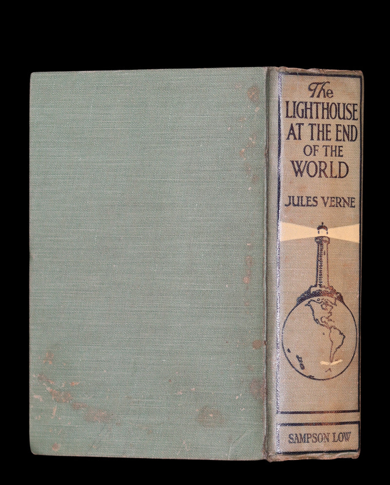 1929 Scarce Early Edition Jules Verne - The Lighthouse at the End of the World.