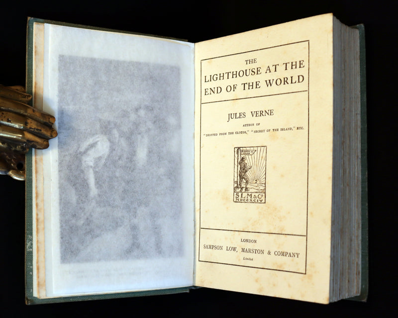 1929 Scarce Early Edition Jules Verne - The Lighthouse at the End of the World.