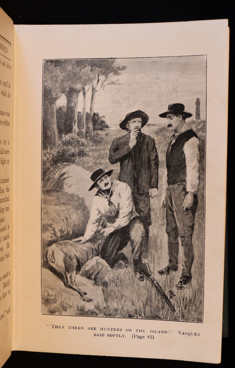 1929 Scarce Early Edition Jules Verne - The Lighthouse at the End of the World.