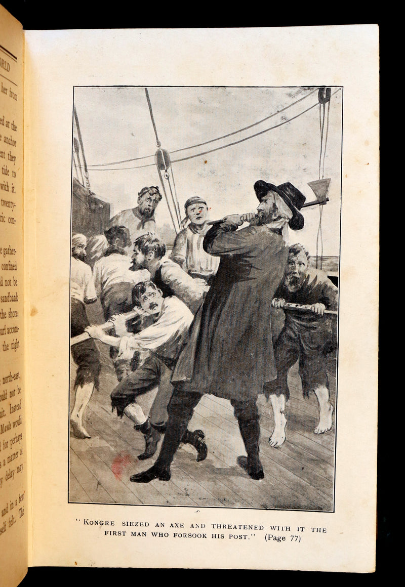 1929 Scarce Early Edition Jules Verne - The Lighthouse at the End of the World.