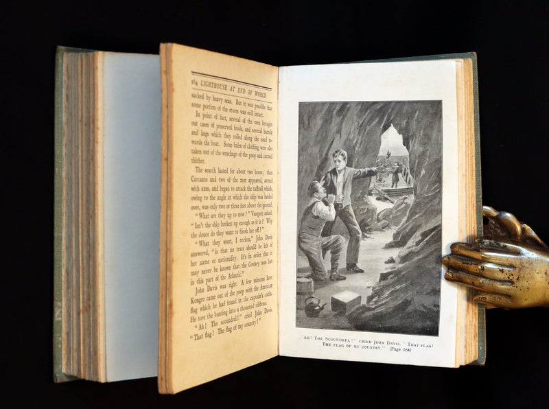 1929 Scarce Early Edition Jules Verne - The Lighthouse at the End of the World.