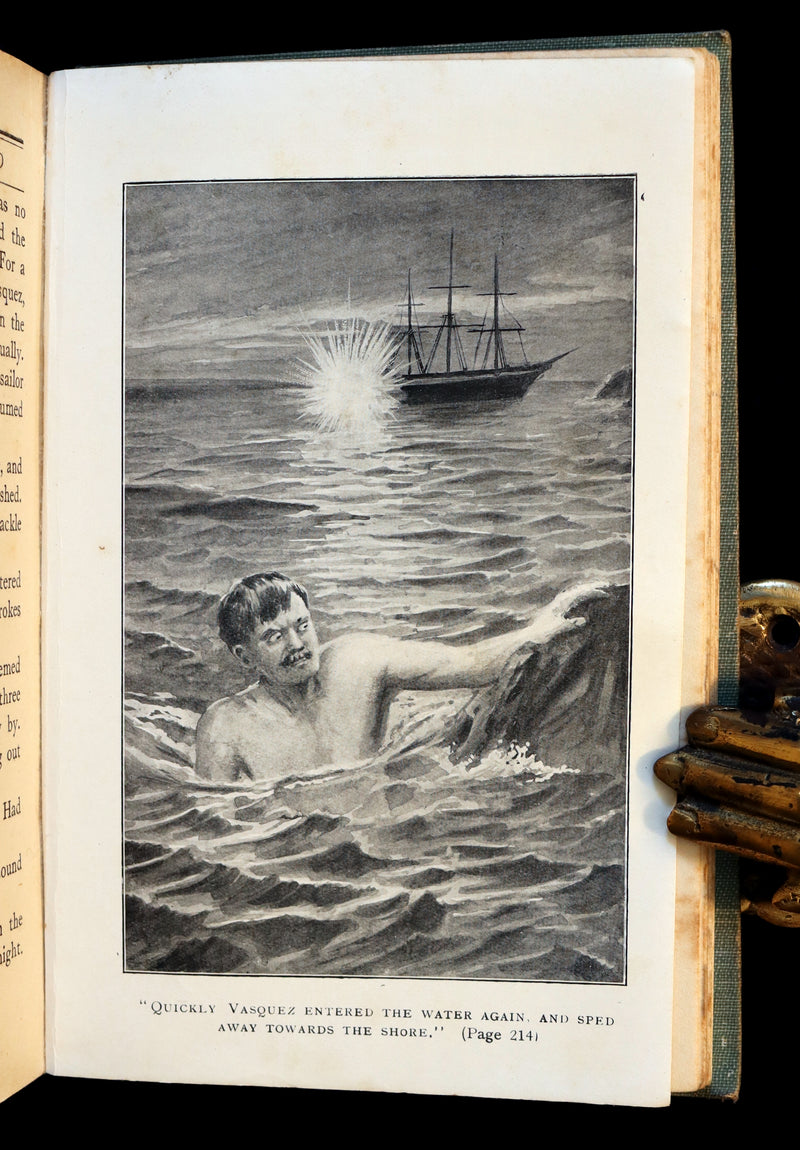 1929 Scarce Early Edition Jules Verne - The Lighthouse at the End of the World.