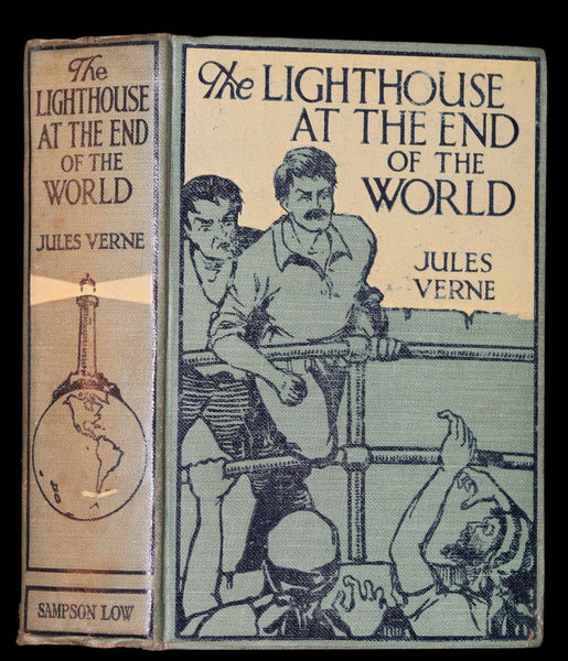 1929 Scarce Early Edition Jules Verne - The Lighthouse at the End of the World.