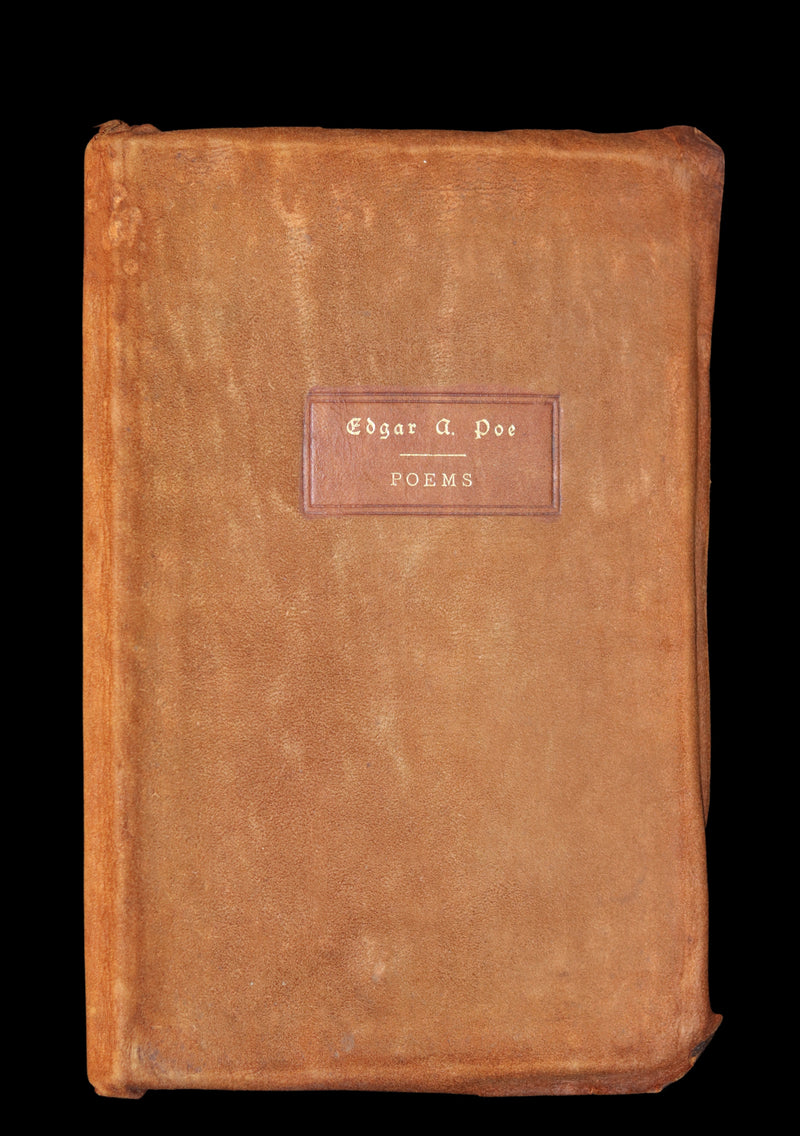 1901 Rare Book -The Poems by Edgar A Poe done into a Printed Book by the Roycrofters.