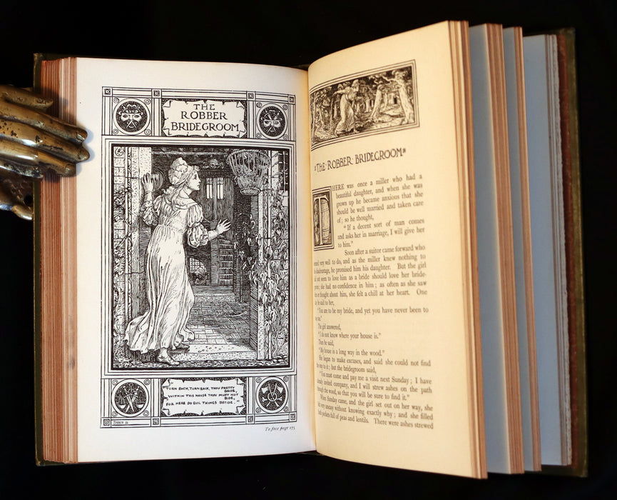 1882 Rare First Edition - Brothers Grimm's FAIRY TALES illustrated by Walter Crane.