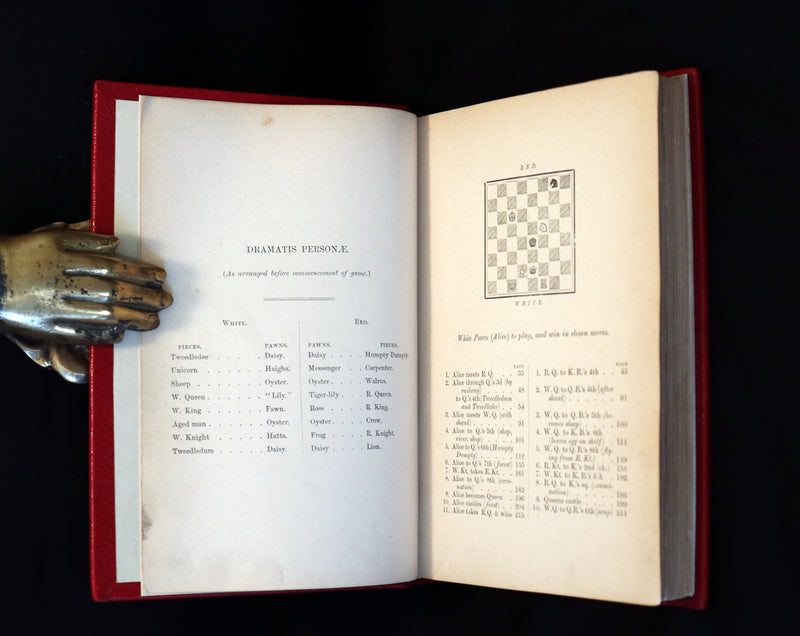 1872 Scarce 1st US Edition - Through the Looking Glass, and What Alice Found There by Lewis Carroll.