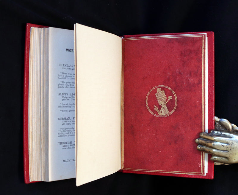 1872 Scarce 1st US Edition - Through the Looking Glass, and What Alice Found There by Lewis Carroll.