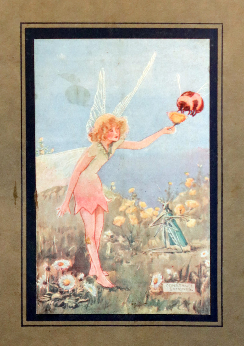 1920 Scarce Book - FAIRY REVELS - A Postcard Painting Book by Constance Symonds.