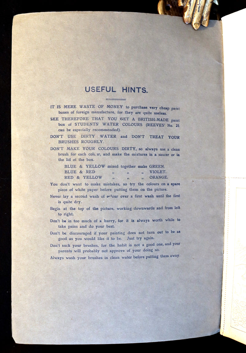 1920 Scarce Book - FAIRY REVELS - A Postcard Painting Book by Constance Symonds.