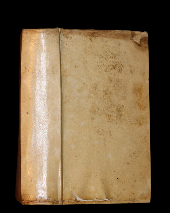 1641 Rare Latin Vellum Book - Jesuit Jeremias Drexel Gazophylacium Christi Eleemosyna.