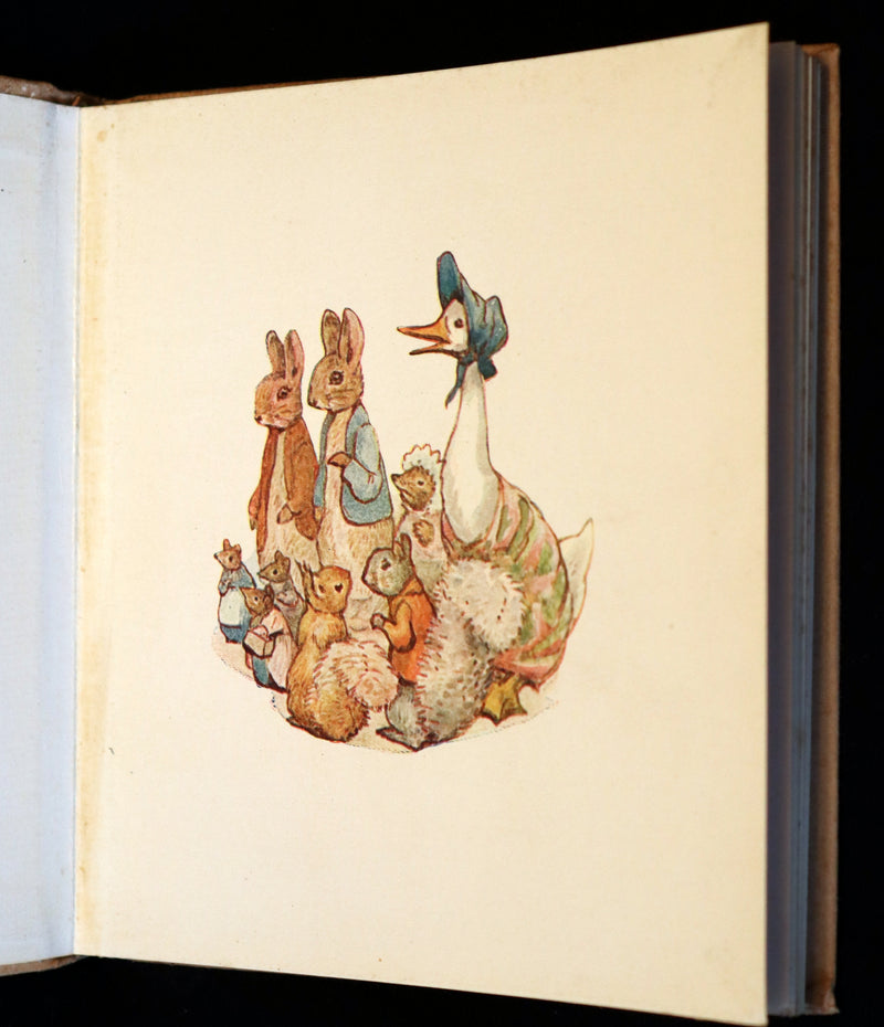 1916 Rare First Edition Book - Beatrix Potter  - The Story of A FIERCE BAD RABBIT.