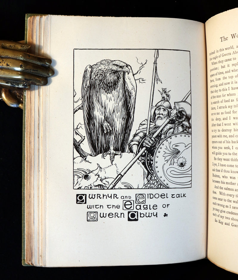 1895 Scarce Victorian Book - CELTIC Fairy Tales by Joseph Jacobs Illustrated by John D. Batten.