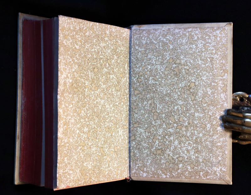 1881 Rare Italian Vellum Book - La Divina Commedia di DANTE ALIGHIERI - Divine Comedy.