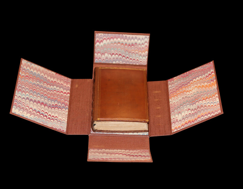 1830 1stED bound by The Morrell Bindery - Letters on Demonology & Witchcraft color illustrated by Cruikshank.