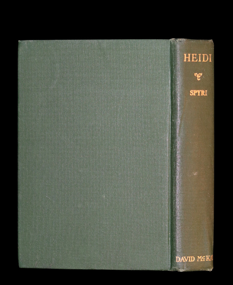 1922 Rare Book - HEIDI by Johanna Spyri beautifully Illustrated.