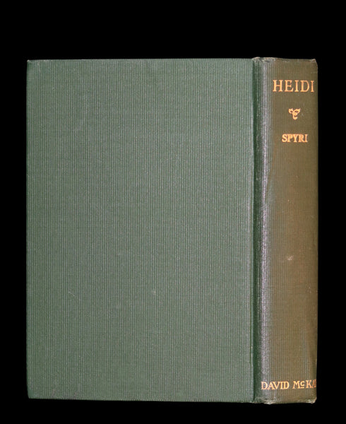 1922 Rare Book - HEIDI by Johanna Spyri beautifully Illustrated.