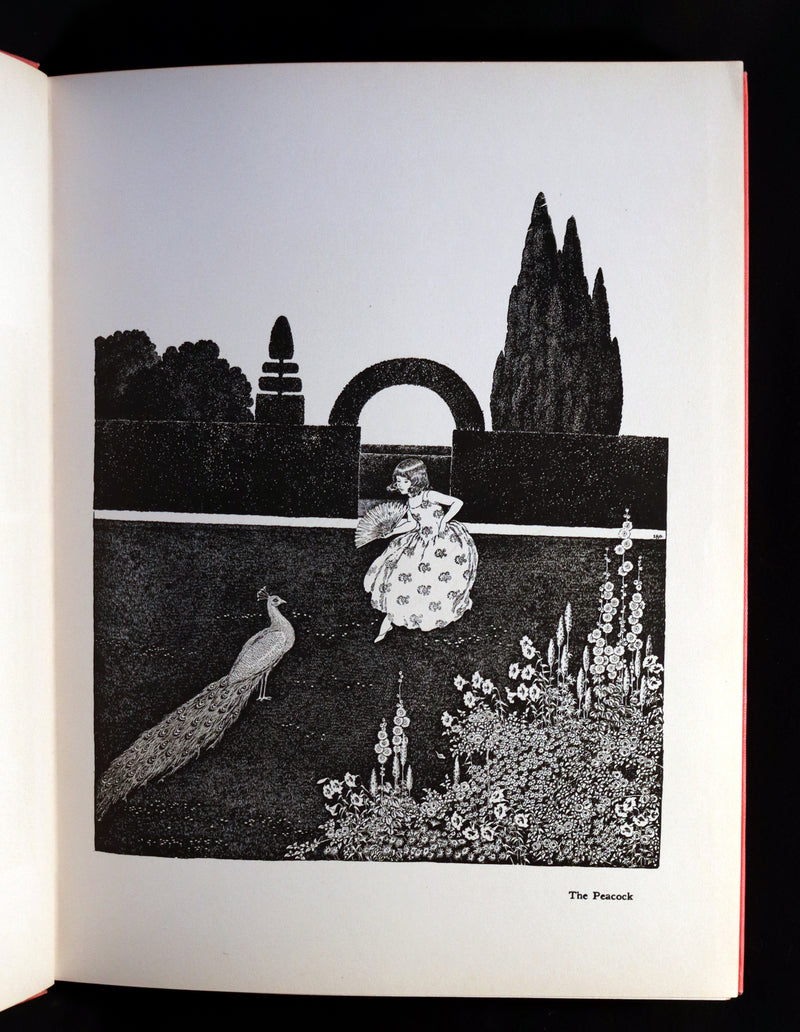 1929 Rare Color Illustrated Book ~ FAIRYLAND by Ida Rentoul Outhwaite. First US Edition.