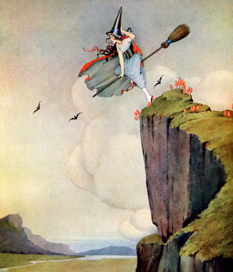 1929 Rare Color Illustrated Book ~ FAIRYLAND by Ida Rentoul Outhwaite. First US Edition.