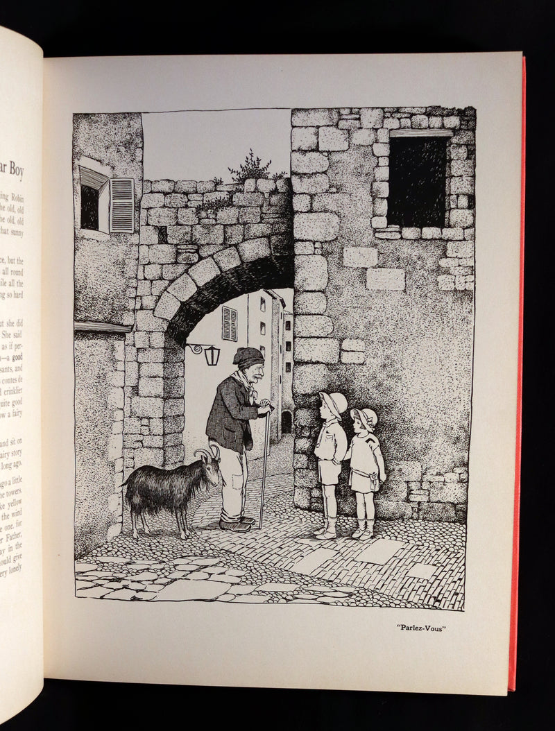 1929 Rare Color Illustrated Book ~ FAIRYLAND by Ida Rentoul Outhwaite. First US Edition.