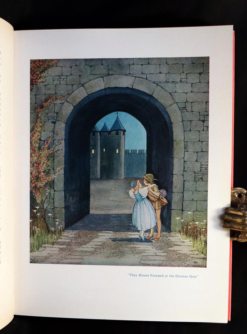 1929 Rare Color Illustrated Book ~ FAIRYLAND by Ida Rentoul Outhwaite. First US Edition.