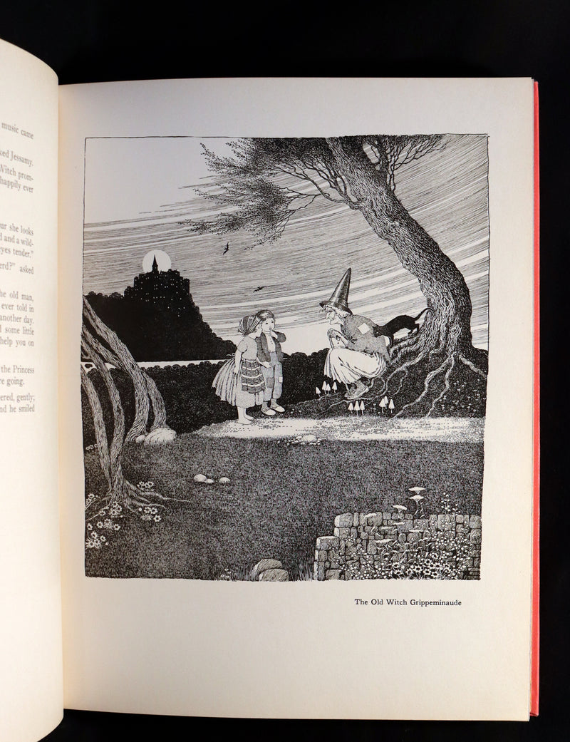 1929 Rare Color Illustrated Book ~ FAIRYLAND by Ida Rentoul Outhwaite. First US Edition.