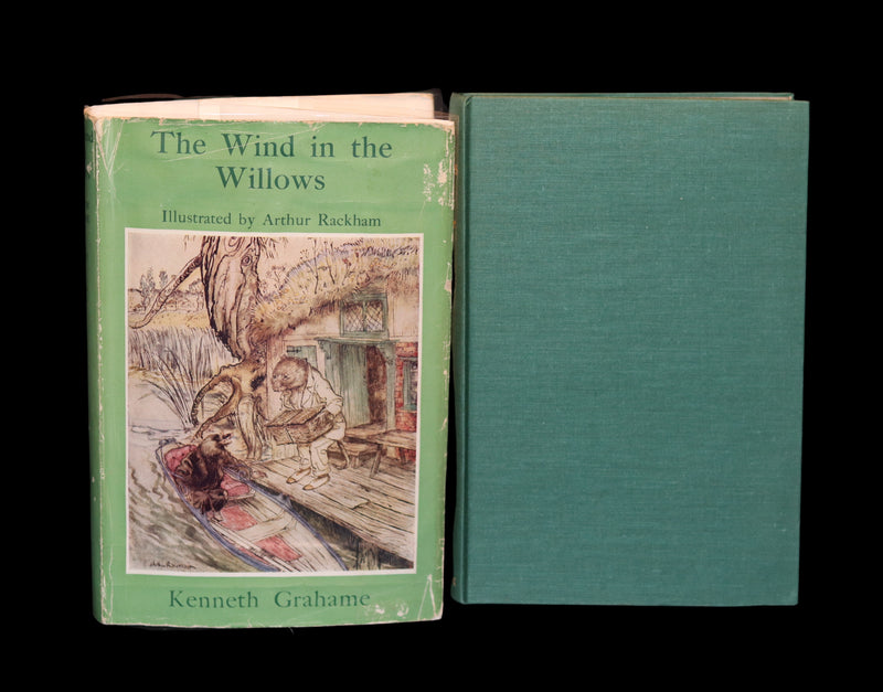 1950 Rare 1st Arthur RACKHAM Edition - The WIND IN THE WILLOWS by Kenneth Grahame.