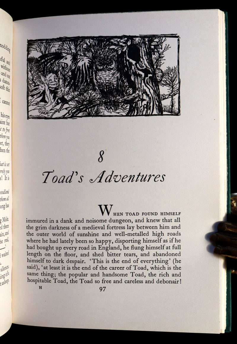 1950 Rare 1st Arthur RACKHAM Edition - The WIND IN THE WILLOWS by Kenneth Grahame.