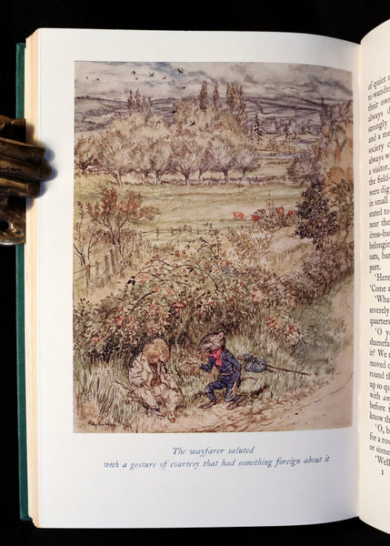 1950 Rare 1st Arthur RACKHAM Edition - The WIND IN THE WILLOWS by Kenneth Grahame.