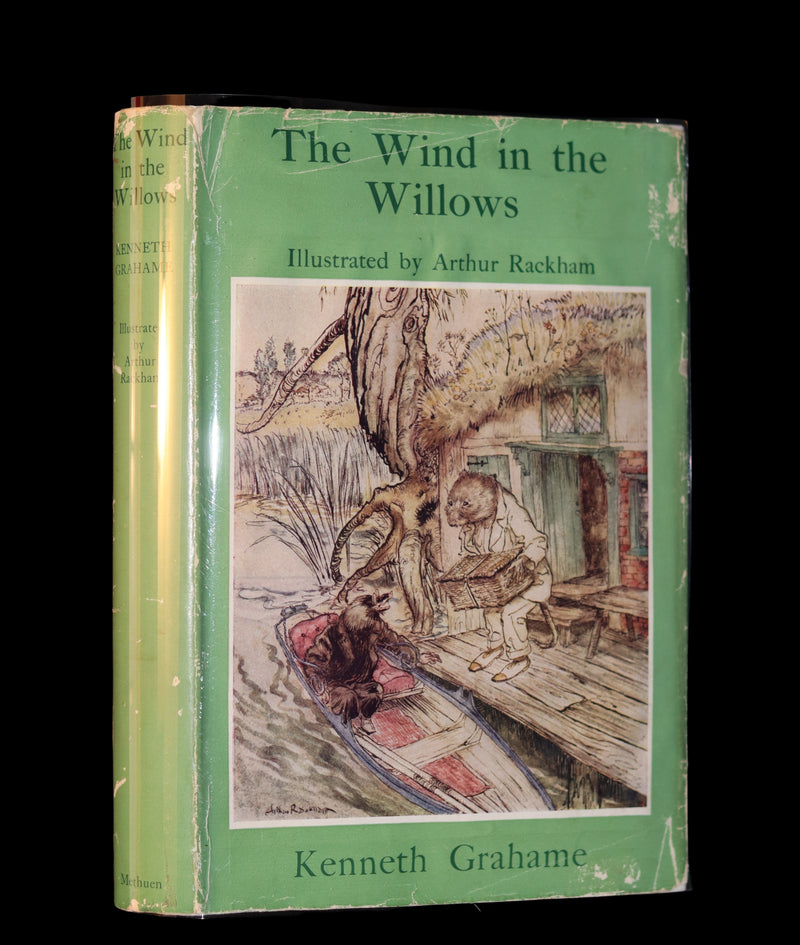 1950 Rare 1st Arthur RACKHAM Edition - The WIND IN THE WILLOWS by Kenneth Grahame.