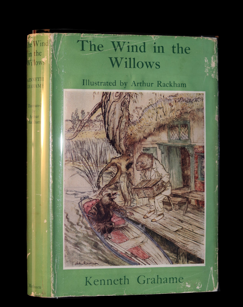 1950 Rare 1st Arthur RACKHAM Edition - The WIND IN THE WILLOWS by Kenneth Grahame.