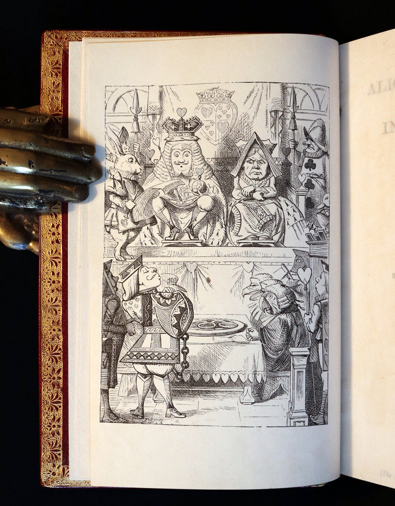 1872 Fine Bayntun-Riviere Binding - Alice's Adventures in Wonderland by Lewis Carroll.