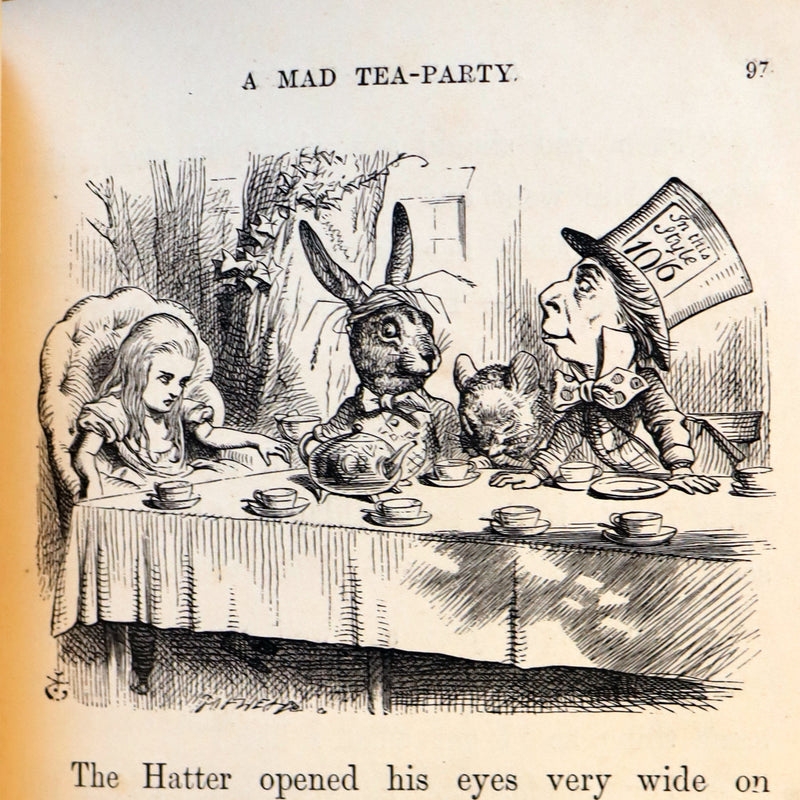 1872 Fine Bayntun-Riviere Binding - Alice's Adventures in Wonderland by Lewis Carroll.