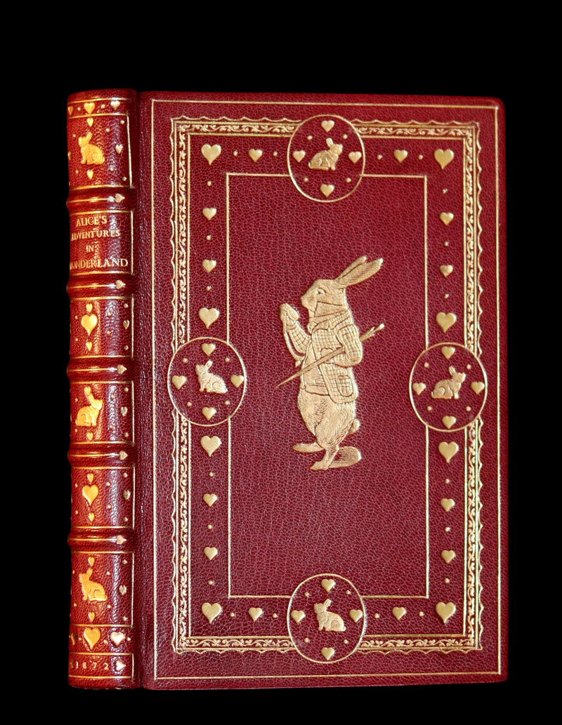 1872 Fine Bayntun-Riviere Binding - Alice's Adventures in Wonderland by Lewis Carroll.