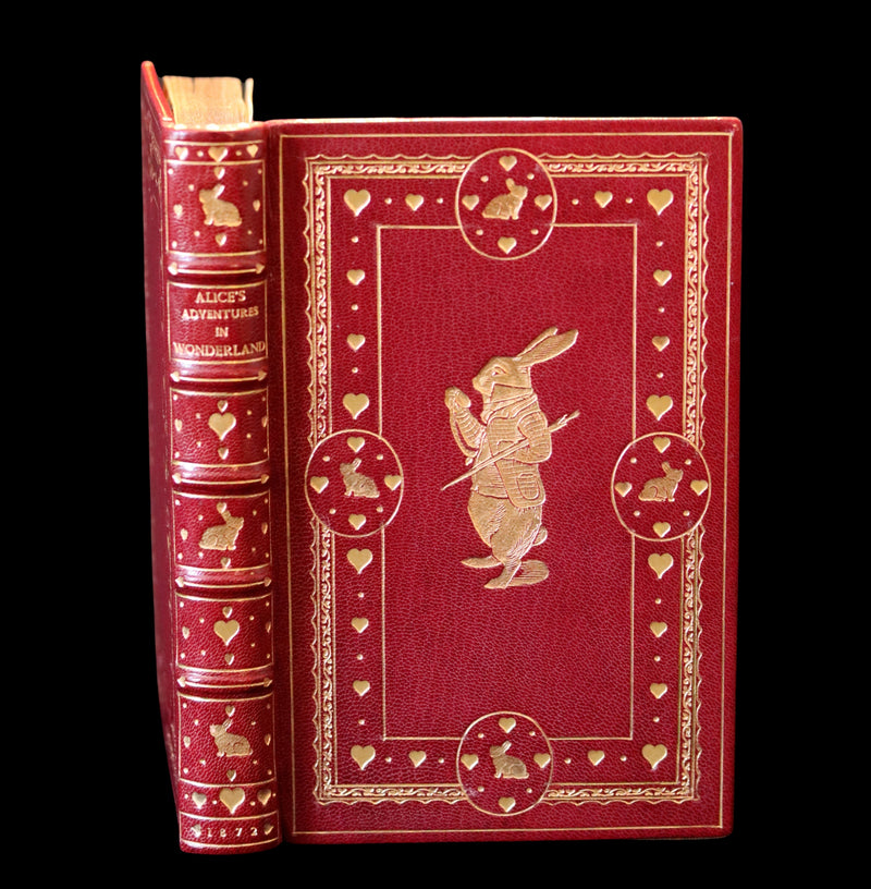 1872 Fine Bayntun-Riviere Binding - Alice's Adventures in Wonderland by Lewis Carroll.