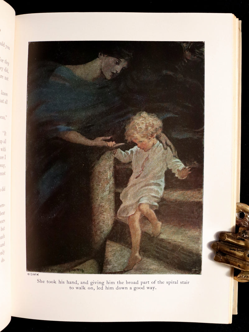 1919 First Edition Book - AT THE BACK OF THE NORTH WIND Illustrated by Jessie Willcox Smith.