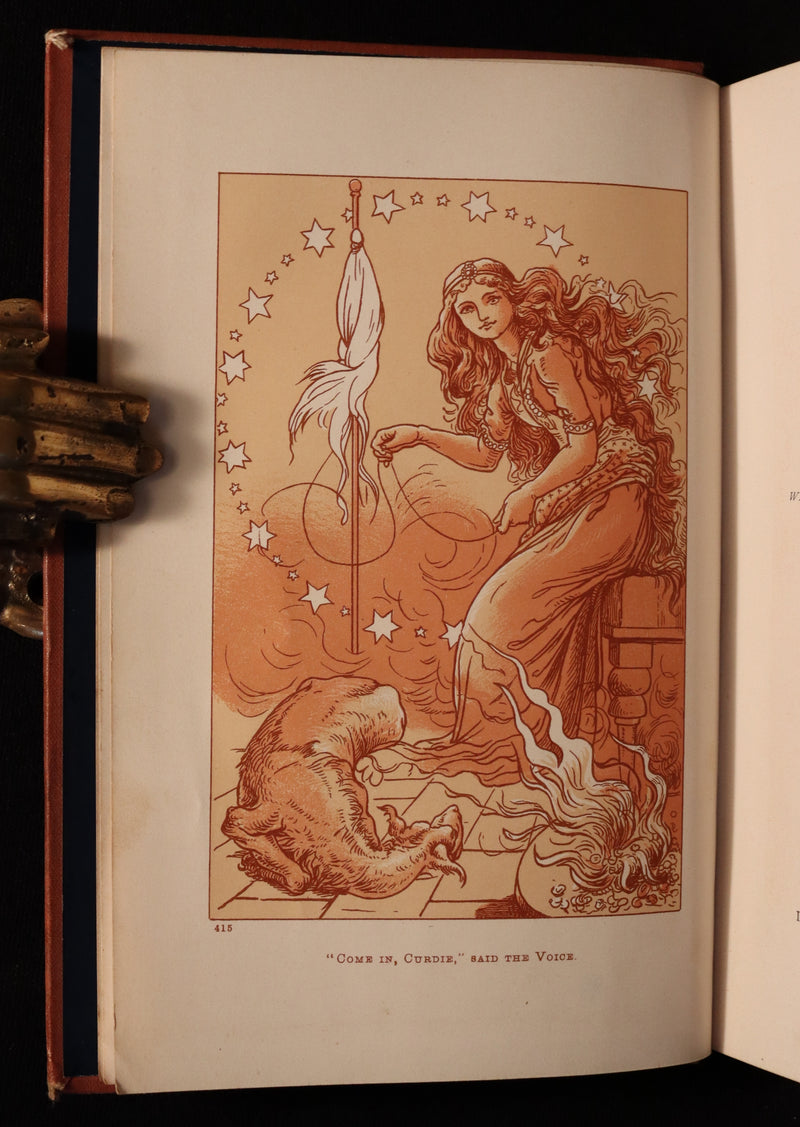 1890 Scarce Book - The Princess And Curdie by George Macdonald illustrated by James Allen.