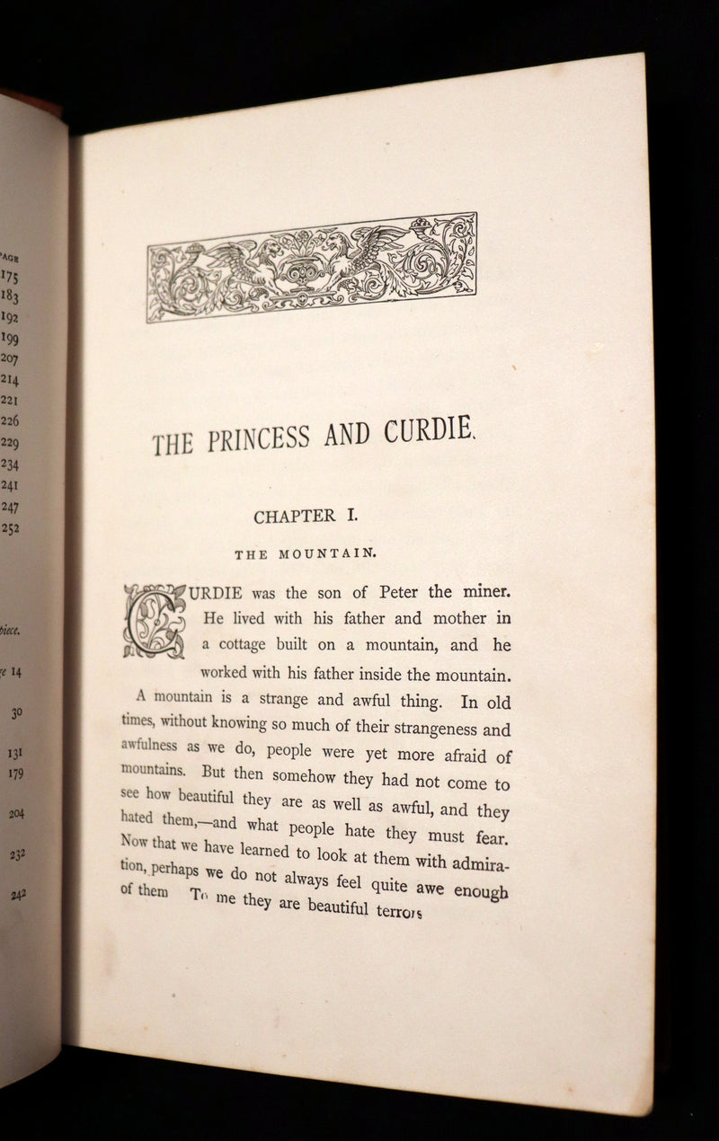 1890 Scarce Book - The Princess And Curdie by George Macdonald illustrated by James Allen.
