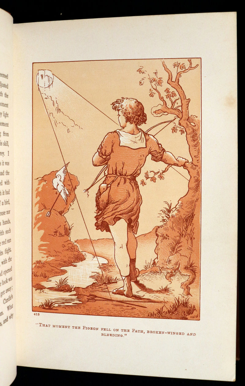 1890 Scarce Book - The Princess And Curdie by George Macdonald illustrated by James Allen.