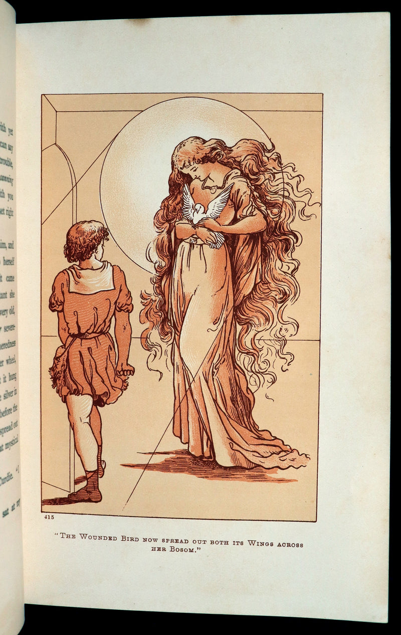 1890 Scarce Book - The Princess And Curdie by George Macdonald illustrated by James Allen.