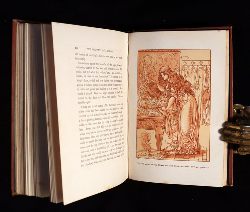 1890 Scarce Book - The Princess And Curdie by George Macdonald illustrated by James Allen.