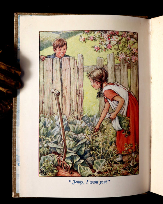 1946 Rare Book - Cicely Mary Barker - GROUNDSEL and NECKLACES.