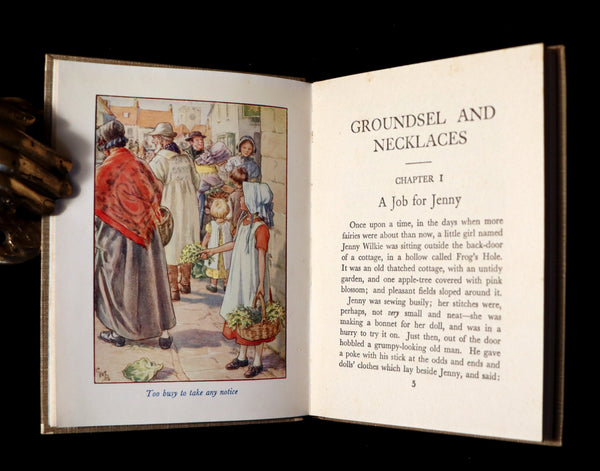 1946 Rare Book - Cicely Mary Barker - GROUNDSEL and NECKLACES.