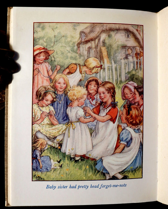 1946 Rare Book - Cicely Mary Barker - GROUNDSEL and NECKLACES.