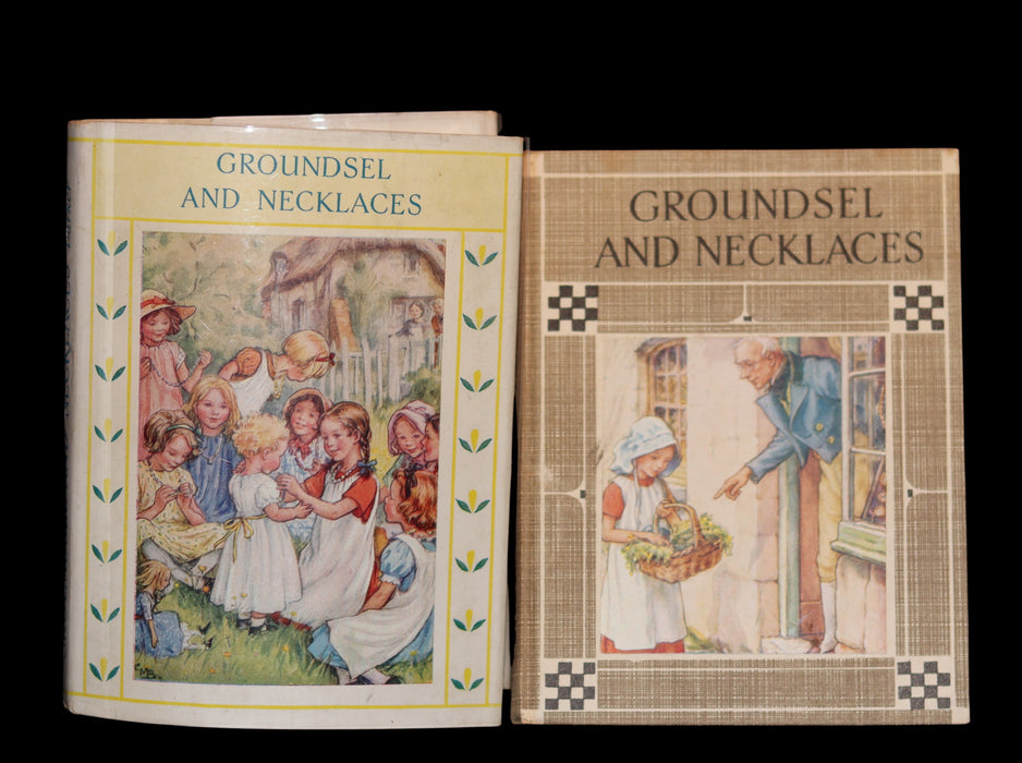 1946 Rare Book - Cicely Mary Barker - GROUNDSEL and NECKLACES.